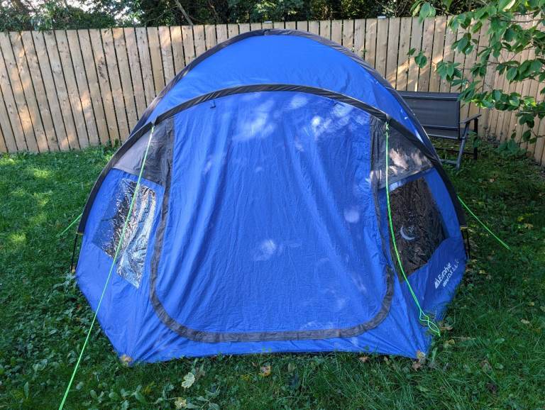 Eurohike 4 DLX Blue Tent – Good Condition