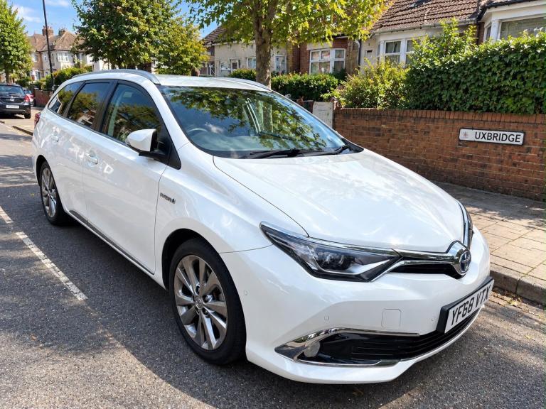 2018 68, TOYOTA AURIS 1.8 VVT-h EXCEL SPORT AUTOMATIC HYBRID, 147K, SH, MOT, PCO BADGE INCLUDED