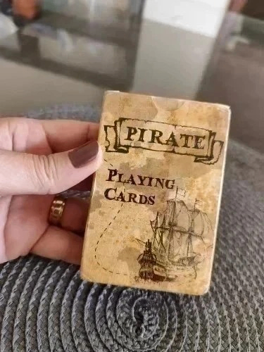 Pirate King Vintage Playing Cards – 55-Card Bridge Deck (60×90mm, Art Paper) Same day dispatch