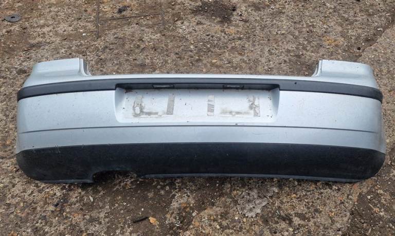 VW Polo Rear Bumper Silver 2004
