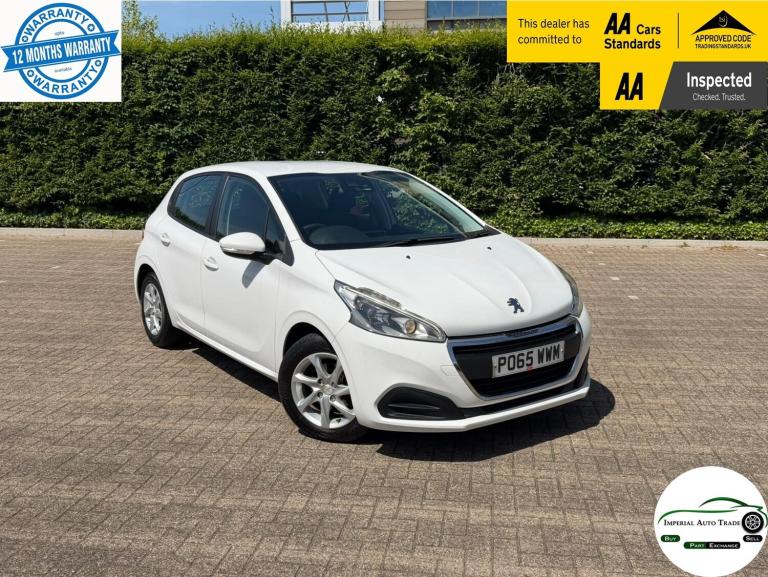 2015 Peugeot 208 1.2 PureTech Active Hatchback 5dr Petrol Manual Euro 6 (82 ps)