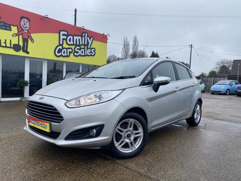 2013 FORD FIESTA 1.25 ZETEC SILVER 63K MILES NEW CAMBELT + MAJOR SERVICE