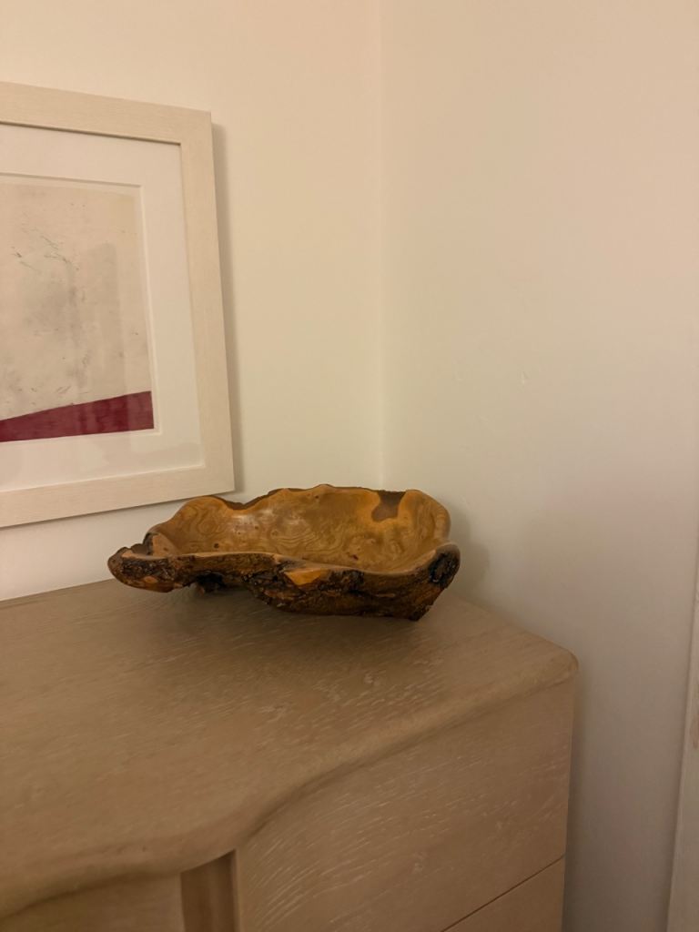 Beautiful wooden bowl