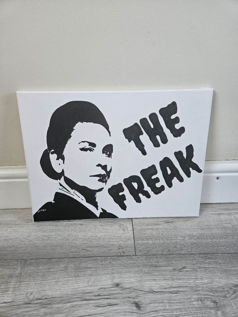 Wentworth The Freak framed canvas 40x30 cm - ready to hang