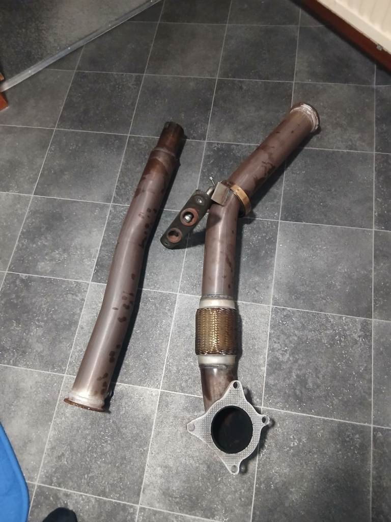 Audi tt mk2 stainless steel exhaust 