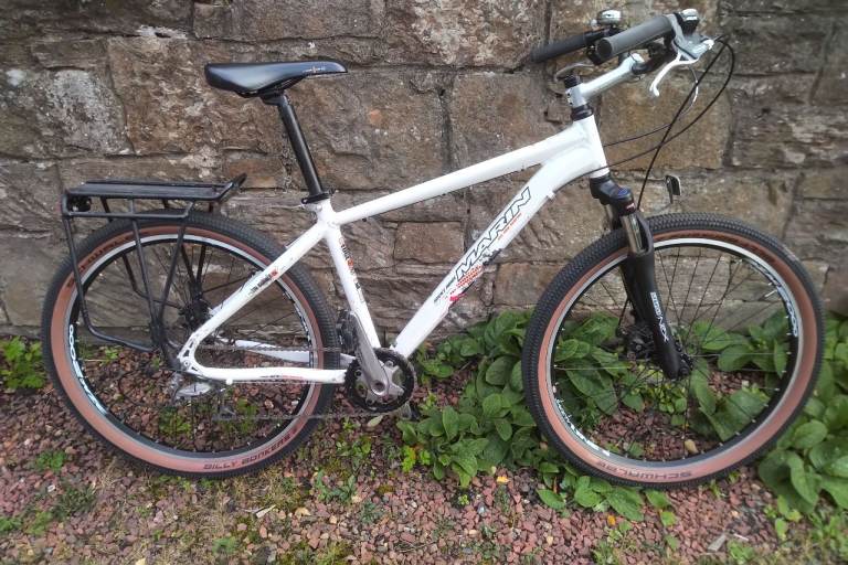 Marin Rocky Ridge medium cafe cruiser mountain bike