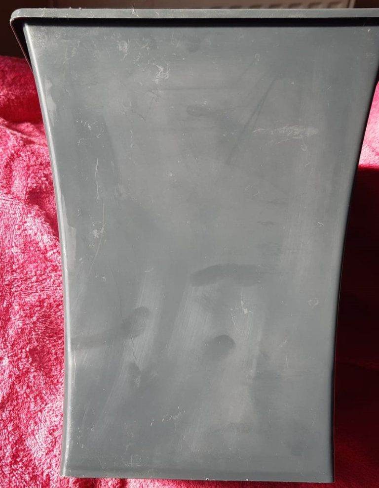 Waste paper basket / office style bin / rubbish bin - used but in good condition