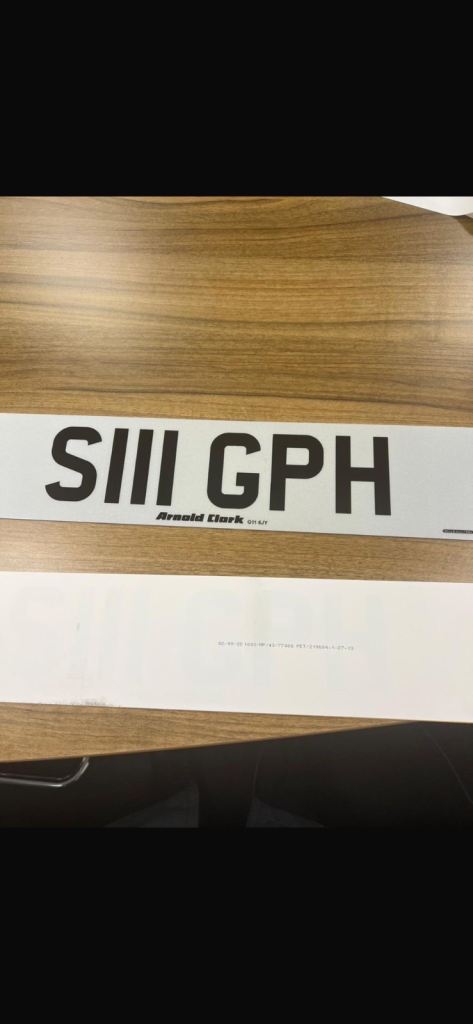 Private plate