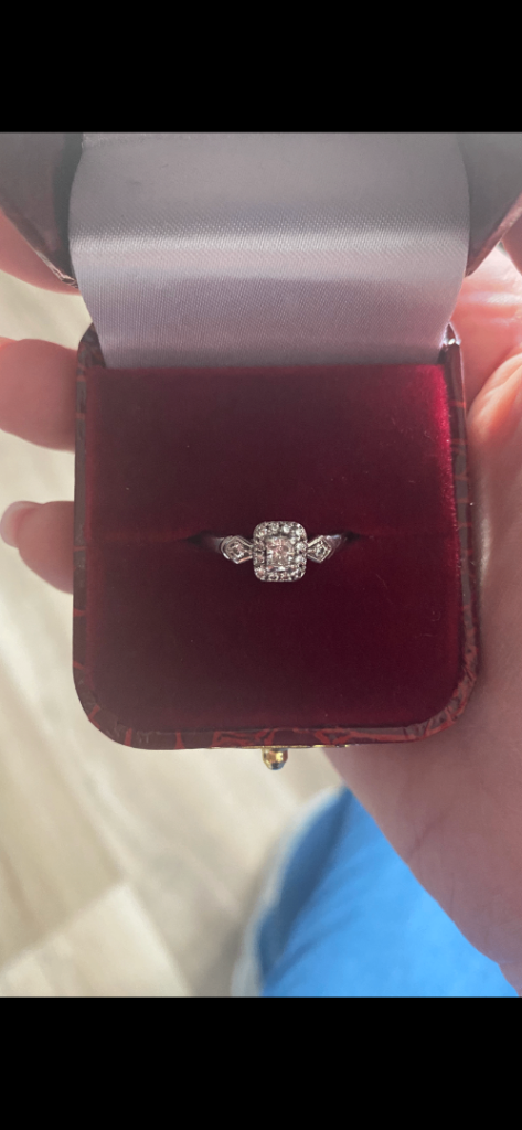 Emmy London Palladium 26-Diamond Engagement Ring – As Good As New