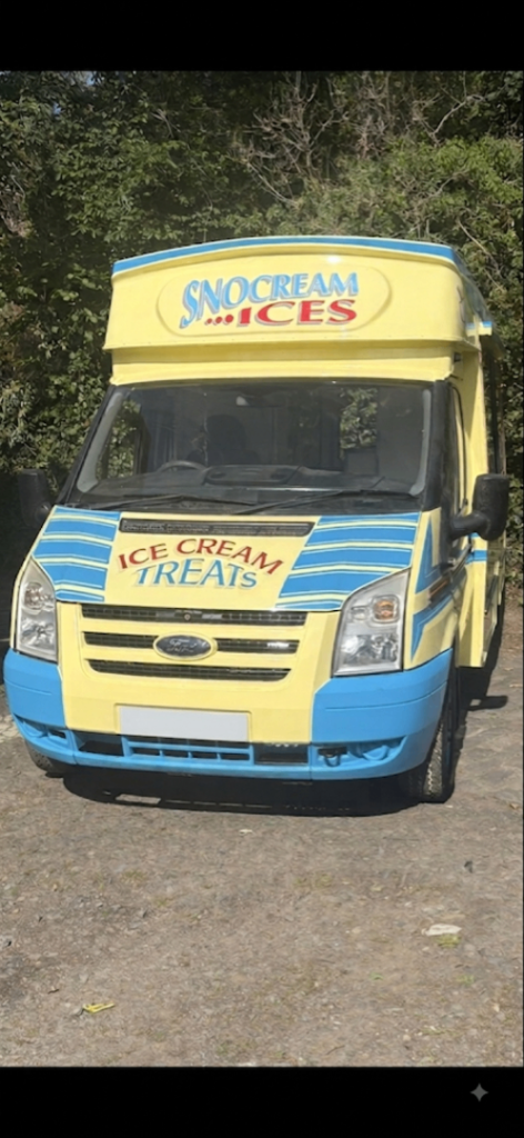 Ford transit ice cream van