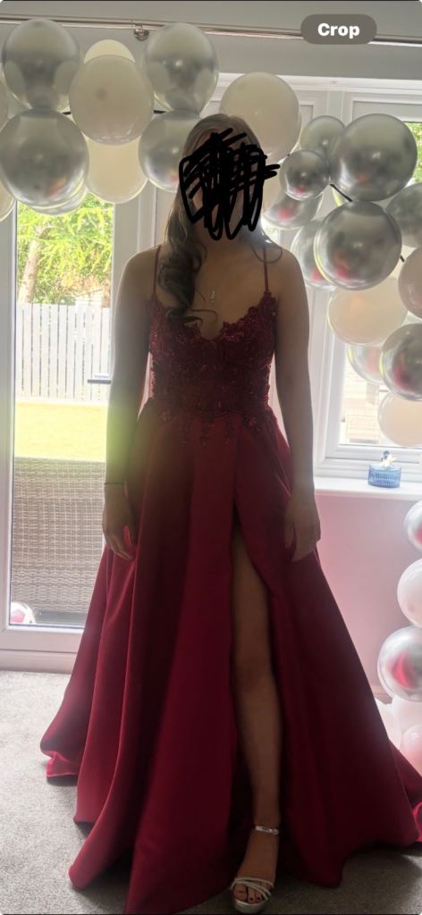 Stunning Cherry Red Prom dress 