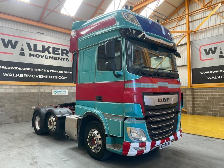 DAF XF106 530 SUPERSPACE *EURO 6* 6X2 TRACTOR UNIT – 2020 – WD20 LHR