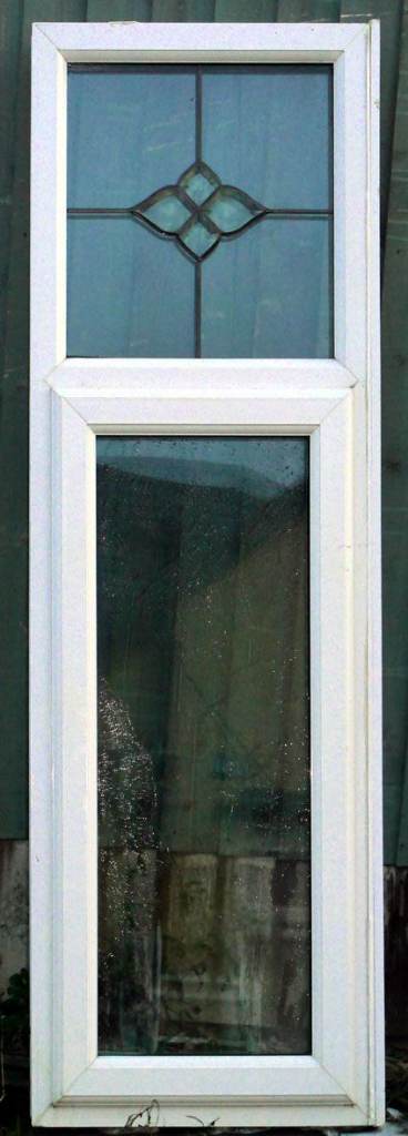 UPVC Full Length Double Glazed Window/with Lead light section