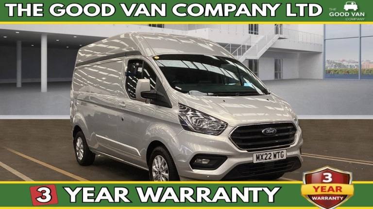 2022 Ford Transit Custom 2.0 EcoBlue 130ps High Roof Limited Van PANEL VAN DIESEL Manual