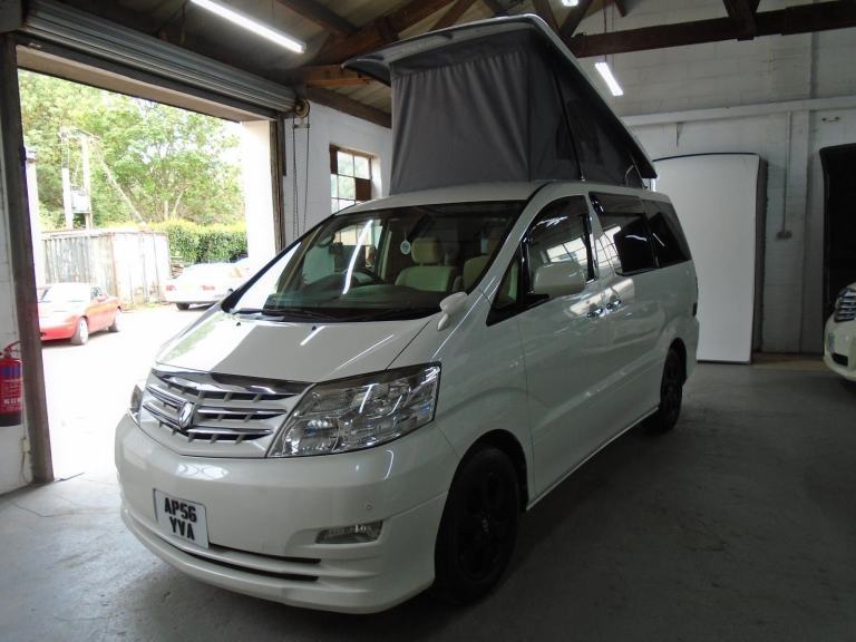  TOYOTA ALPHARD CAMPER VAN ,MOTORHOME,~ SIDE KITCHEN~4 BERTH~~OFF GRID SOLAR
