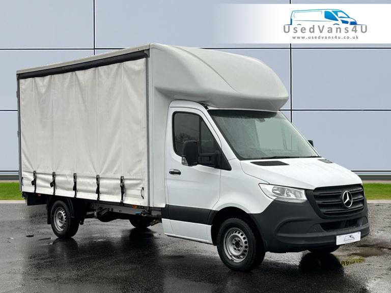 2022 Mercedes-Benz Sprinter 315CDI Progressive Curtainside L3 Eu6 150PS Curtainsider Diesel Manual