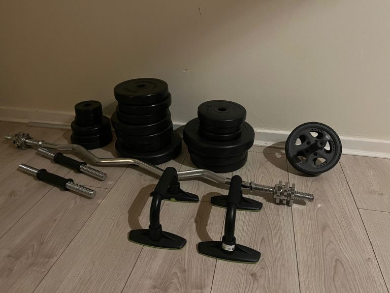 image for Bar weights gym equipment sports home gym fitness 