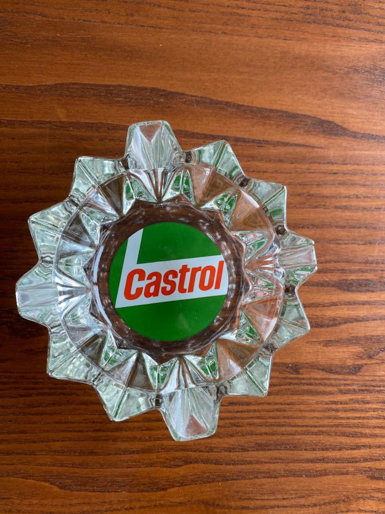 image for Vintage Ashtray Castrol Glass