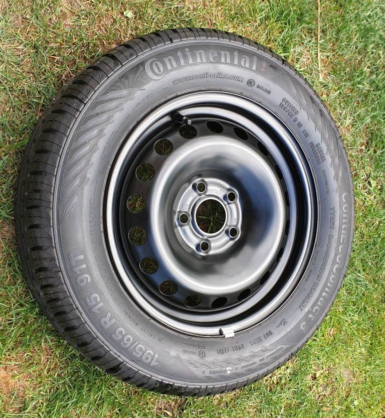 Spare wheel with new Continental Eco Contact 3 195/65 R15