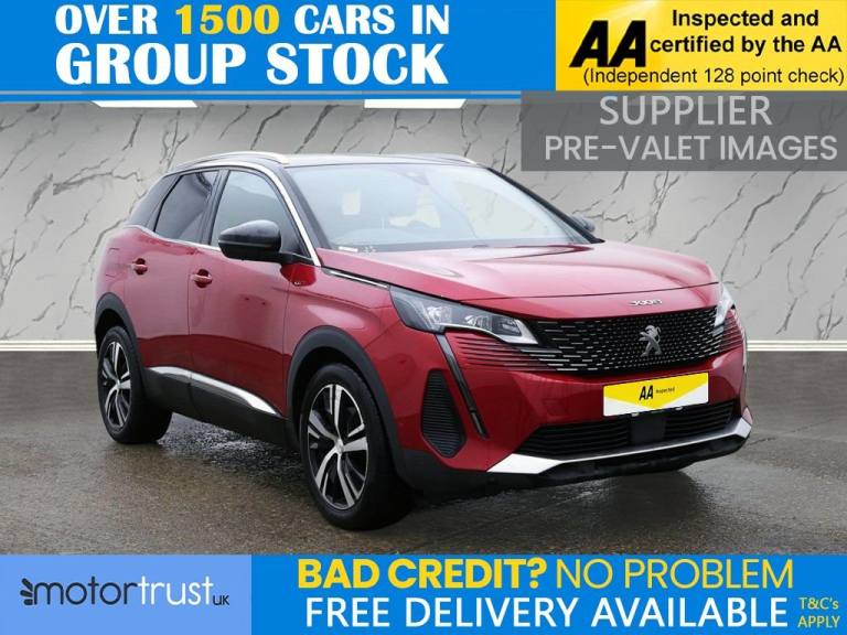 2021 Peugeot 3008 1.2 PureTech GT SUV 5dr Petrol Manual Euro 6 (s/s) (130 ps) HATCHBACK Petrol Ma...