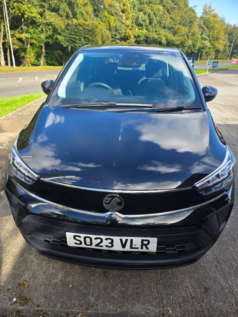 2023 (23) Vauxhall Crossland 1.2 . Black. 27k 