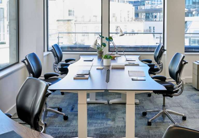 Furnished offices to rent in *Fenchurch Street*. Office Spaces for 3 to 75 desks EC3
