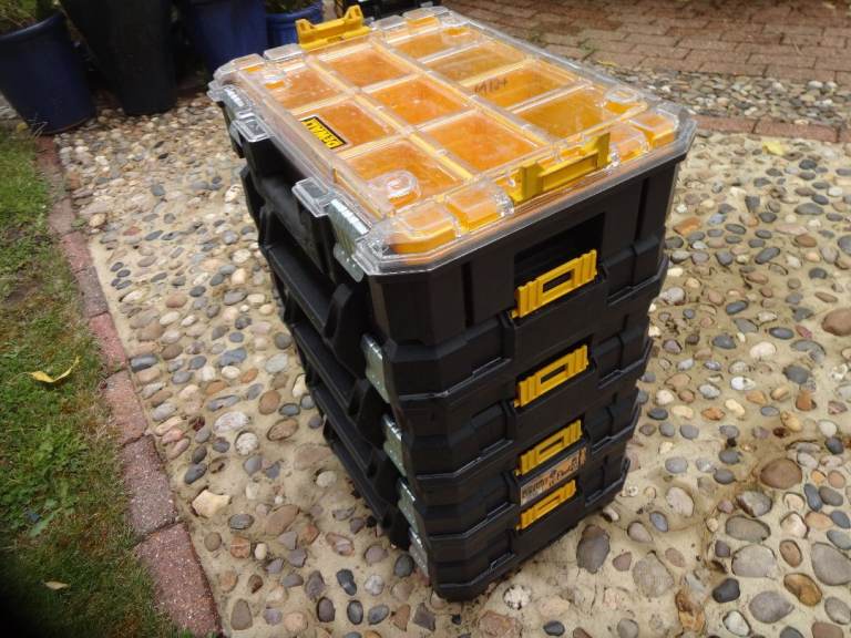 DEWALT TOOL STOARGE BOXES x 5 ~ TSTAK ~