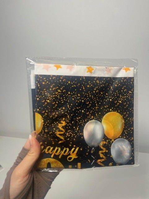 40th Birthday Table Cloth   New and never used