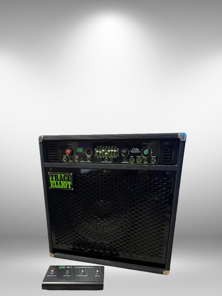 Trace Elliot 715X 500W Bass Combo Amp, 7 Band Graphic EQ, With Foot Pedal