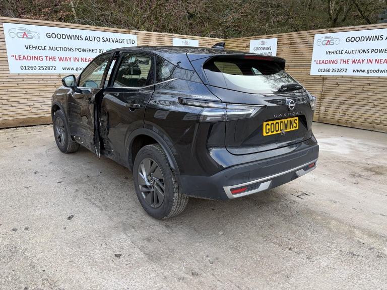 2025 NISSAN QASHQAI DIG-T ACENTA PREMIUM 1.3T HYBRID DAMAGED REPAIRABLE SALVAGE