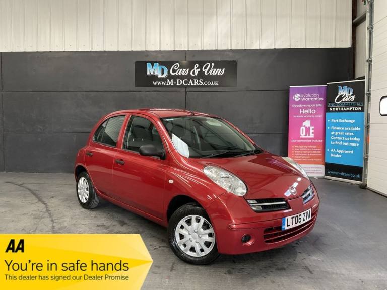 2006 Nissan Micra 1.2 16v S Hatchback 5dr Petrol Automatic (161 g/km, 79 bhp) Hatchback Petrol Au...