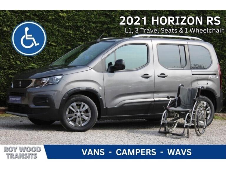 2021 Peugeot Rifter Allied Horizon Wheelchair access car - GREAT CONDITION AND IN STOCK TODAY WAV...