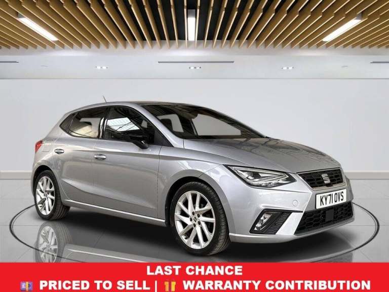 2021 SEAT Ibiza 1.0 TSI 95 FR 5dr HATCHBACK PETROL Manual