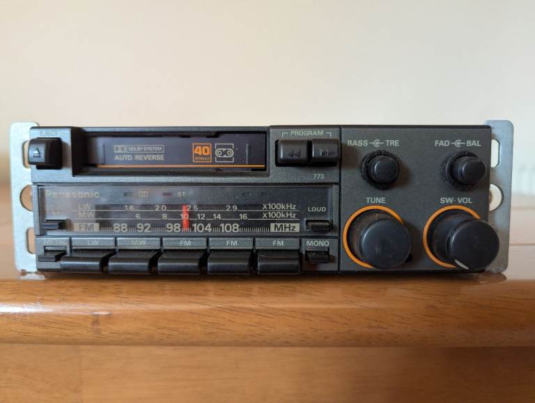 Panasonic CQ 773 EE Radio Cassette Player