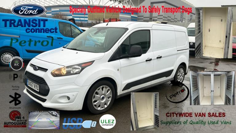 2018 Ford Transit Connect 1.0 100ps Trend Dog Van  NO VAT PANEL VAN Petrol Manual
