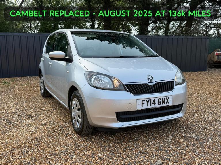 2014 Skoda Citigo 1.0 MPI SE Euro 5 5dr HATCHBACK Petrol Manual