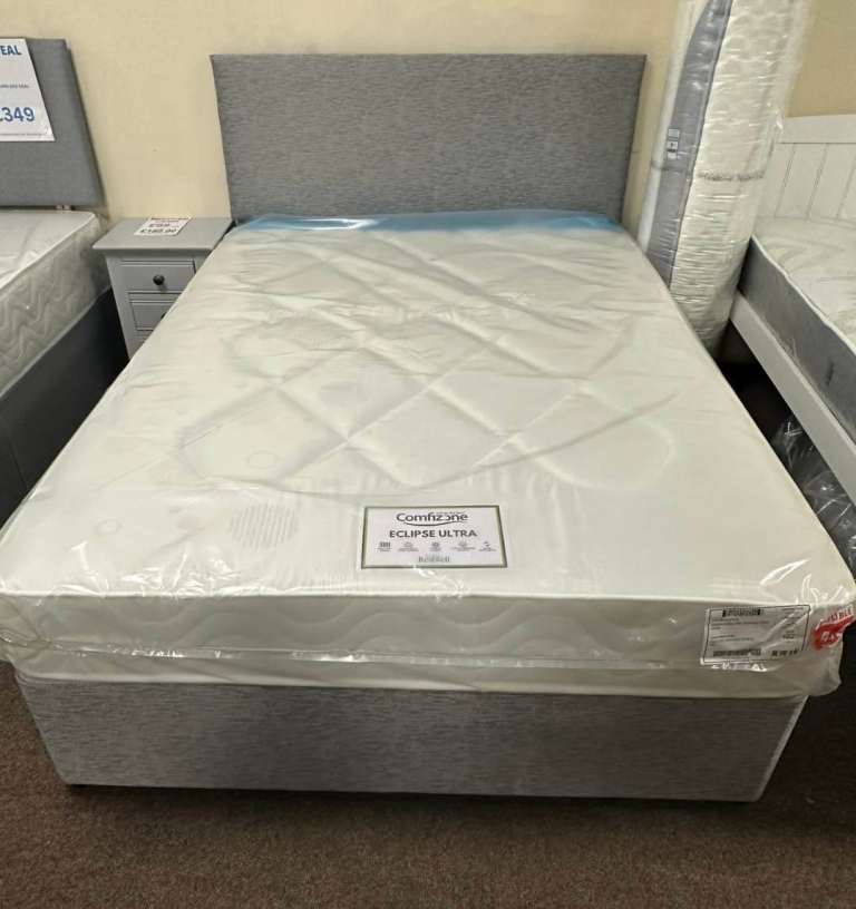 Brand new Small Double bed With Good Quality Foam Mattress /With free home delivery & Quick Delivery
