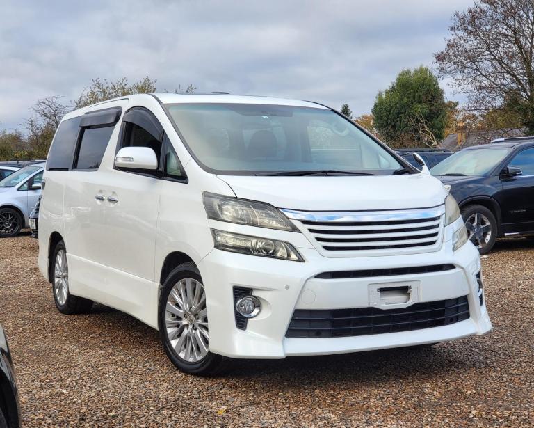 FRESH IMPORT 2012 TOYOTA VELLFIRE ALPHARD 3.5 V6 8 SEATER AUTOMATIC ULEZ FREE