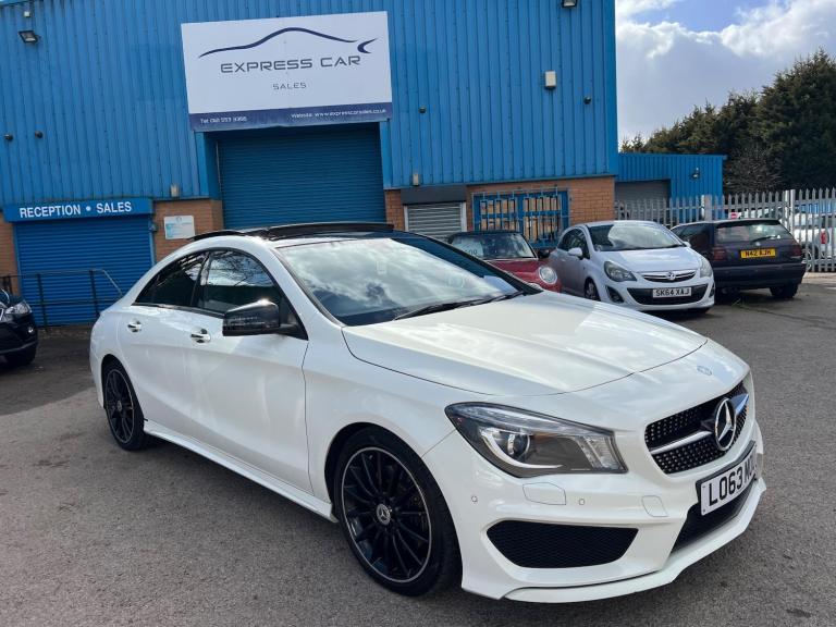 2014 Mercedes-Benz CLA 2.1 CLA220 CDI AMG Sport Coupe 7G-DCT Euro 6 (s/s) 4dr SALOON Diesel Autom...