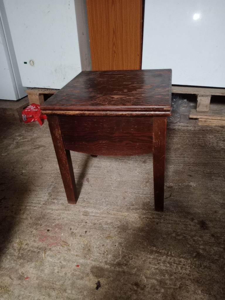 Antique Wooden Commode cabinet 