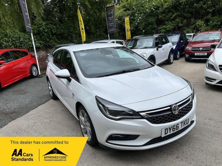 VAUXHALL ASTRA 1.4i Turbo SRi Euro 6 5dr 2016