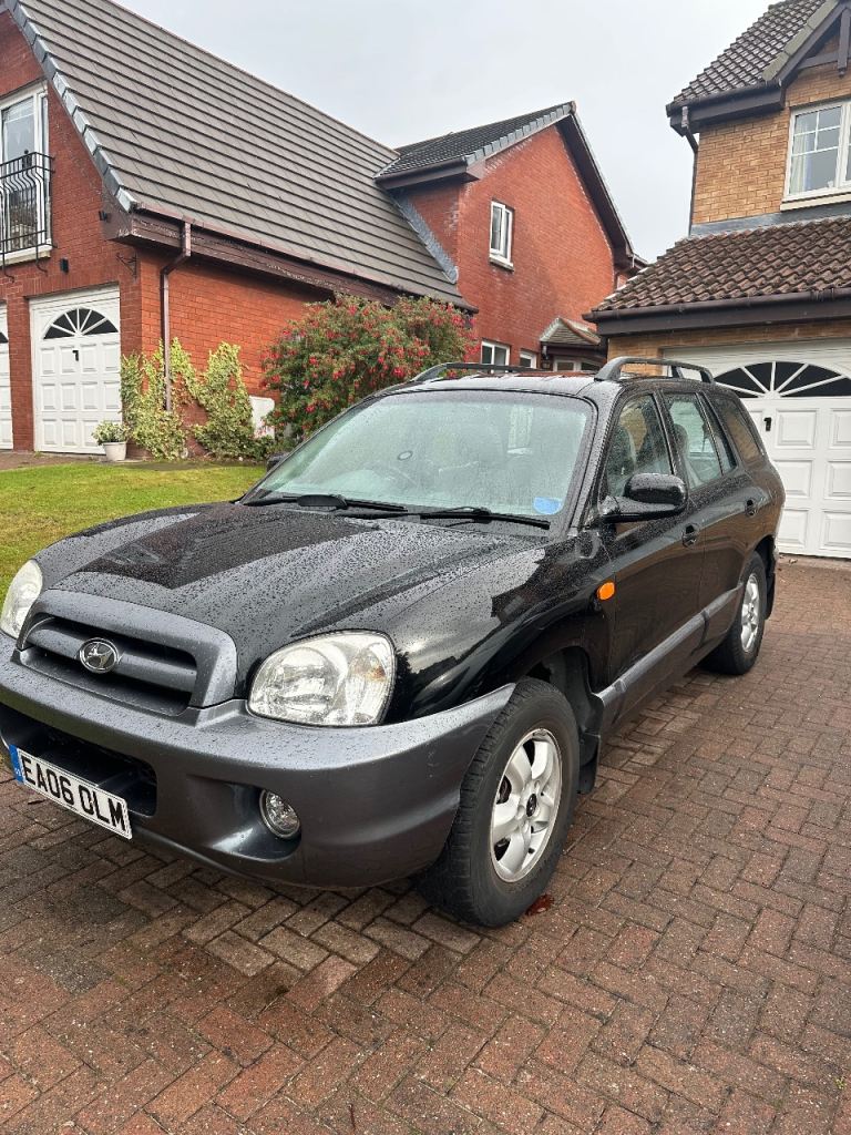 Hyundai Santa Fe 2.0 Manual Diesel 2006 Black 4WD
