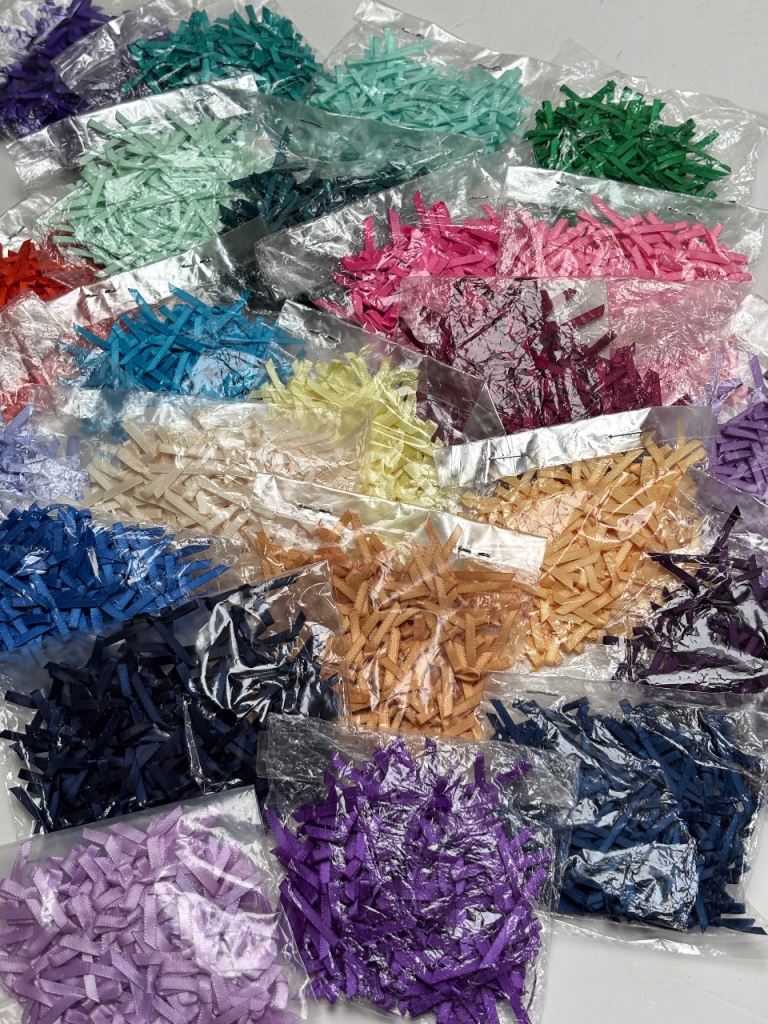 Satin Small 3mm Ribbon Bow - 23 Coloured Pack 