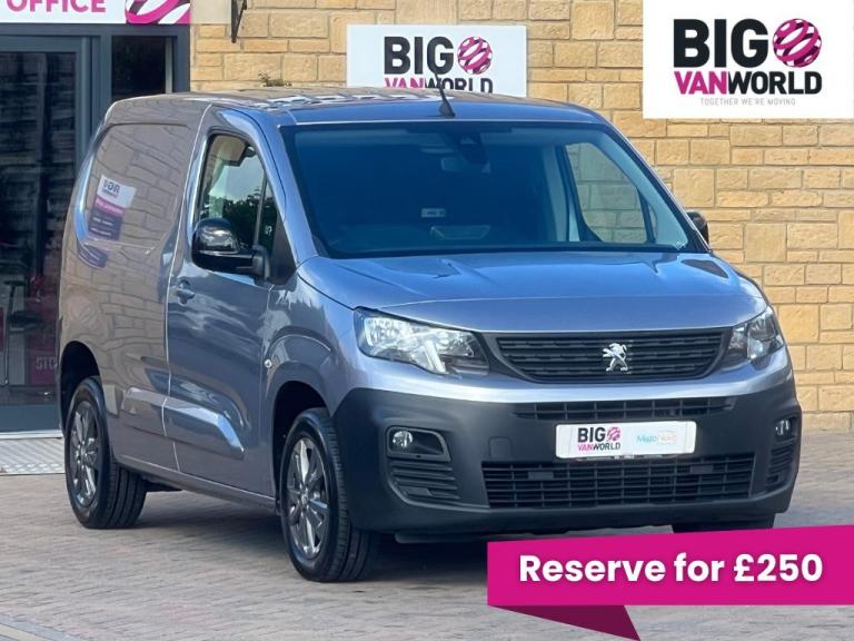 Peugeot Partner 1000 BLUEHDI 100 L1H1 ASPHALT PREMIUM PLUS STANDARD SWB LOW ROOF