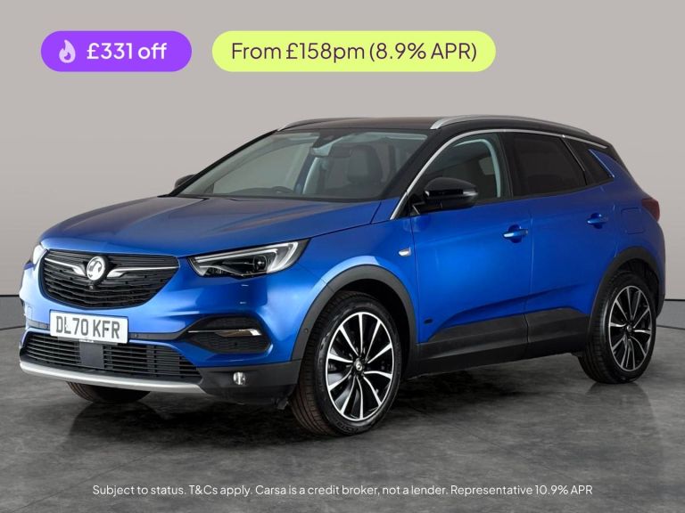 2020 Vauxhall Grandland X 1.6 Hybrid4 300 Ultimate Nav 5dr Auto HATCHBACK PETROL/ELECTRIC Automatic