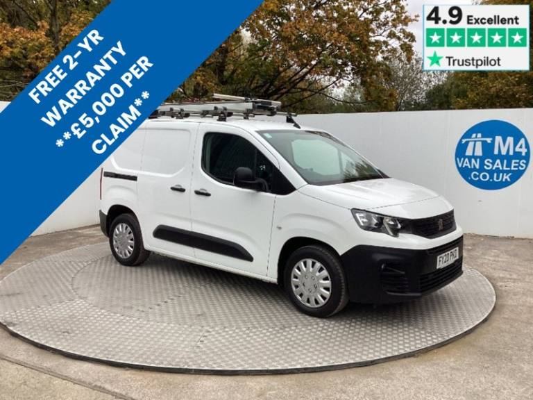 2020 Peugeot Partner BlueHDi 1000 Professional SWB Euro 6 SWB Panel Van Diesel Manual