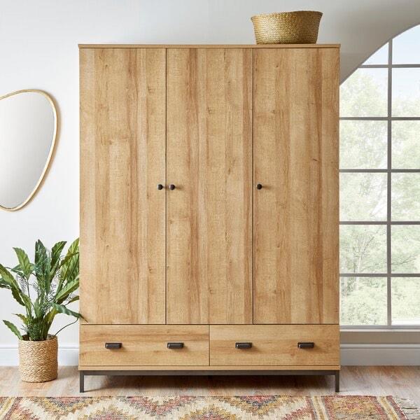 Dunelm Fulton Triple Wardrobe