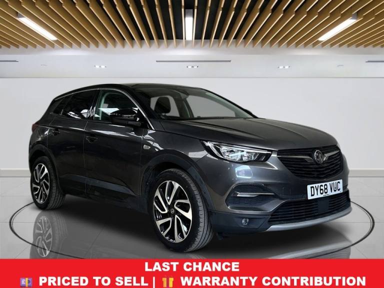 2018 Vauxhall Grandland X 1.2 Turbo Elite Nav SUV 5dr Petrol Manual Euro 6 (s/s) (130 ps) HATCHBA...