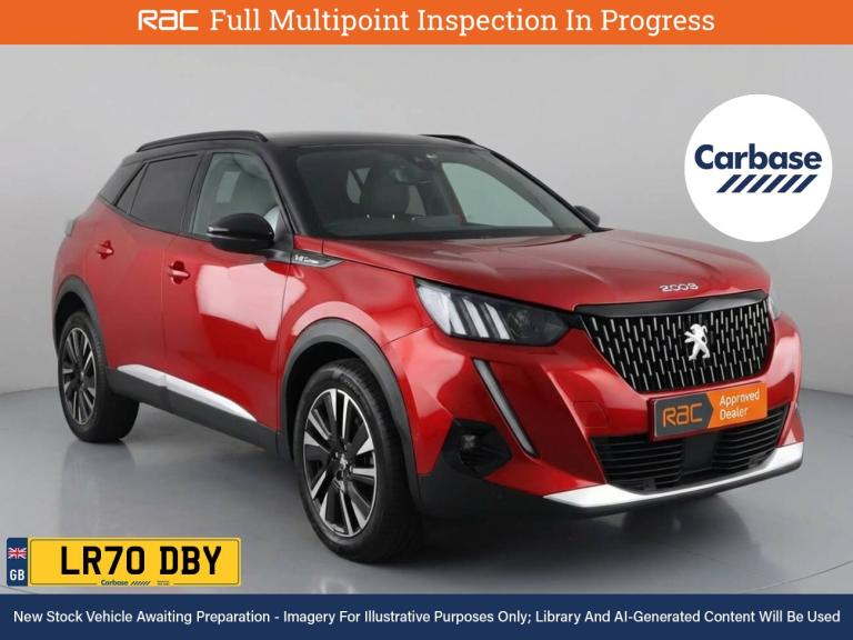 2020 Peugeot 2008 1.2 PureTech GT Line SUV 5dr Petrol EAT Euro 6 (s/s) (130 ps) SUV PETROL Automatic