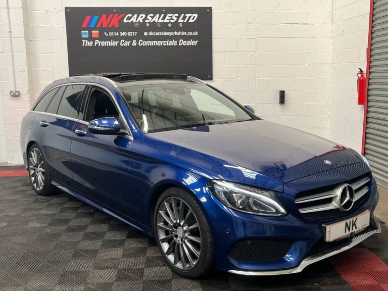 2017 66 MERCEDES-BENZ C-CLASS 2.1 C220D AMG LINE (PREMIUM PLUS) ESTATE 5DR DIESE